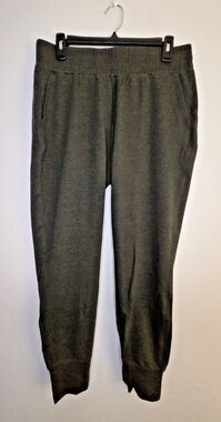 Cabi Womens Pivot Jogger Pants MEDIUM Olive Green Pull On Travel Athleisure 3923
